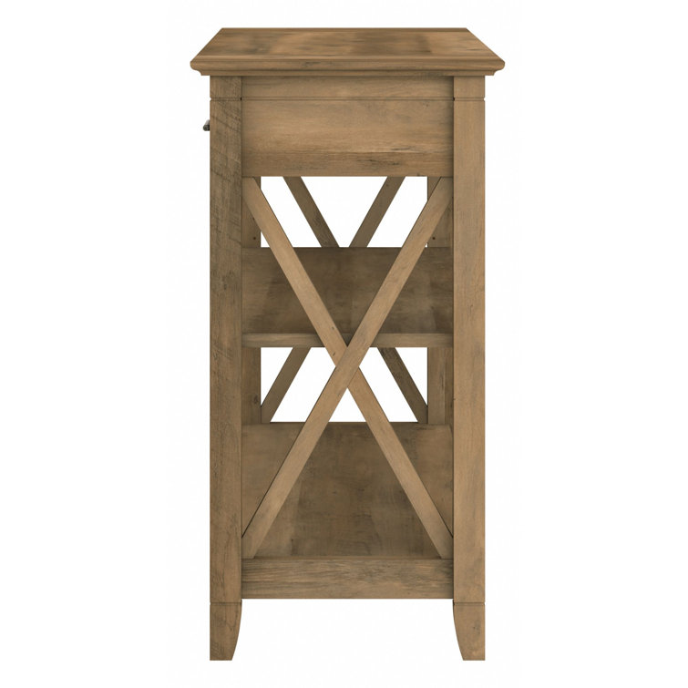 Key West 46.9" Reclaimed Pine Engineered Wood Console Table with Storage