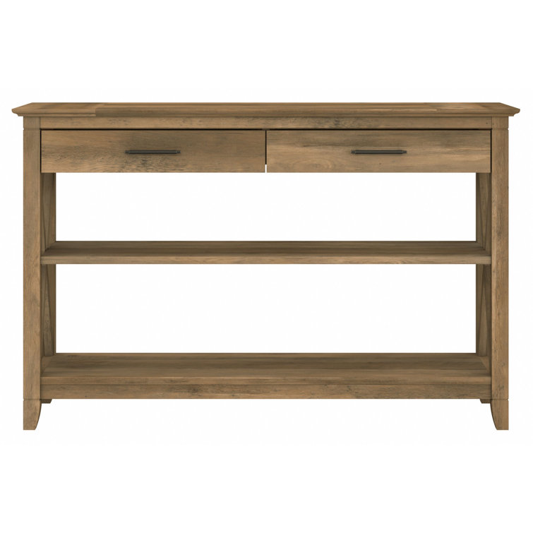 Key West 46.9" Reclaimed Pine Engineered Wood Console Table with Storage