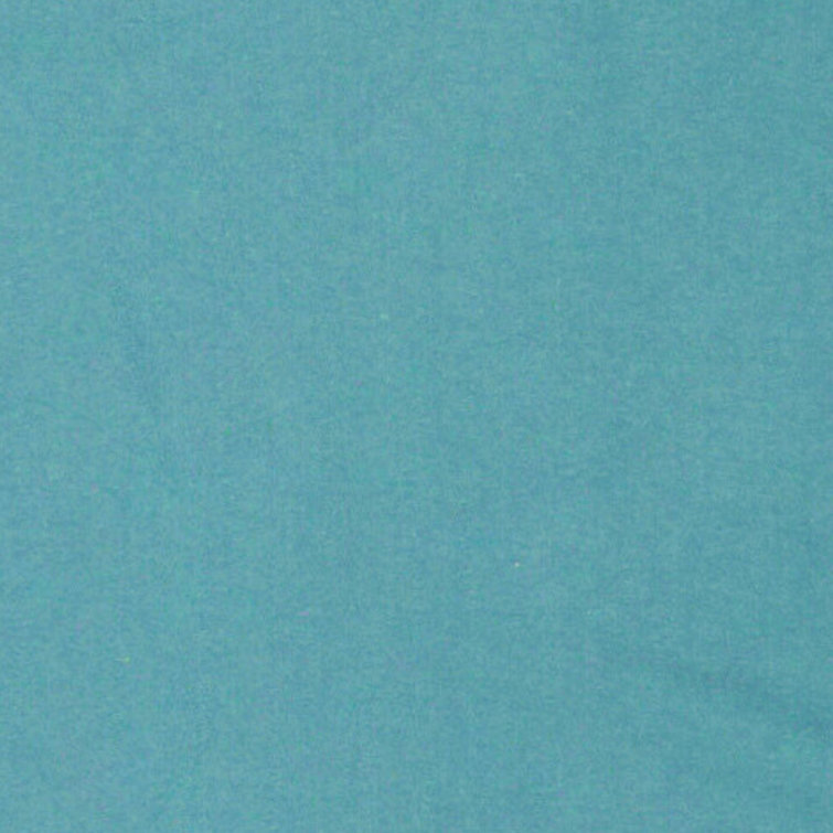 Aegean Blue Light-Filtering Polyester Rod Pocket Curtain Panels, 54" x 40"