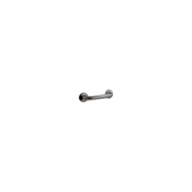 Polished Stainless Steel 12" Contemporary Bathroom Grab Bar