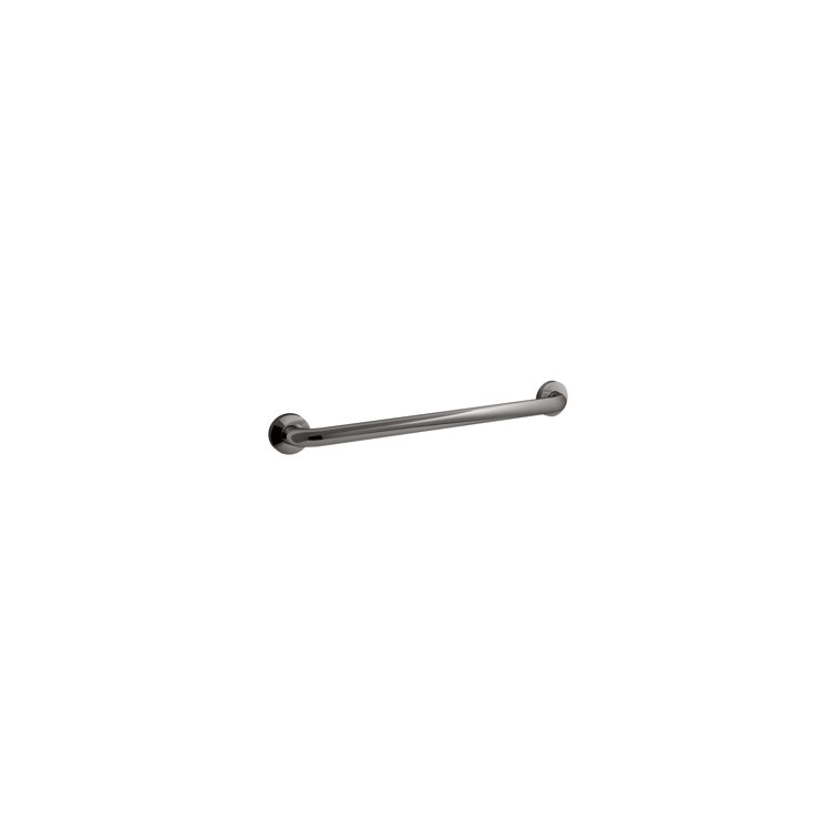 Polished Stainless Steel 24-Inch Contemporary Grab Bar