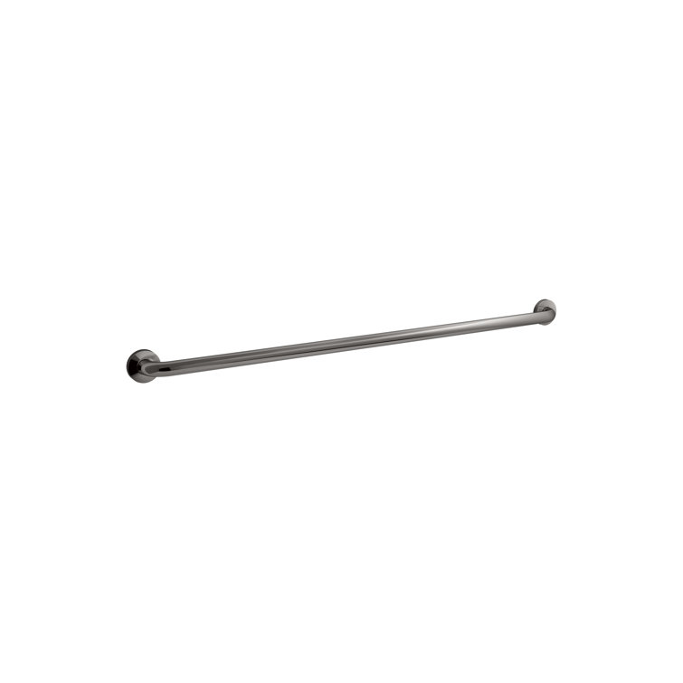 Polished Stainless Steel 42-Inch Contemporary Grab Bar