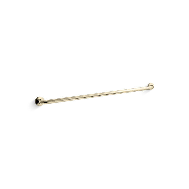Polished Stainless Steel 42-Inch Contemporary Grab Bar