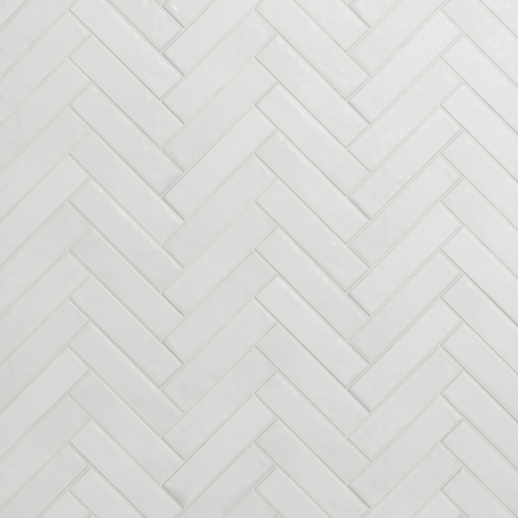 Marina White 3x12 Ceramic Subway Wall Tile