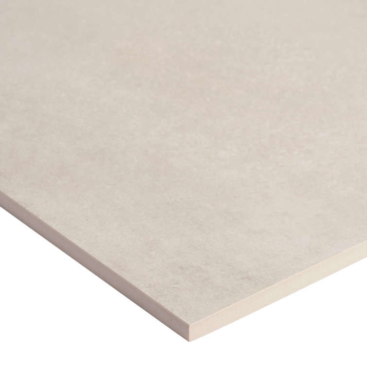 Score Matte Greige Large Format Porcelain Tile 24" x 48"