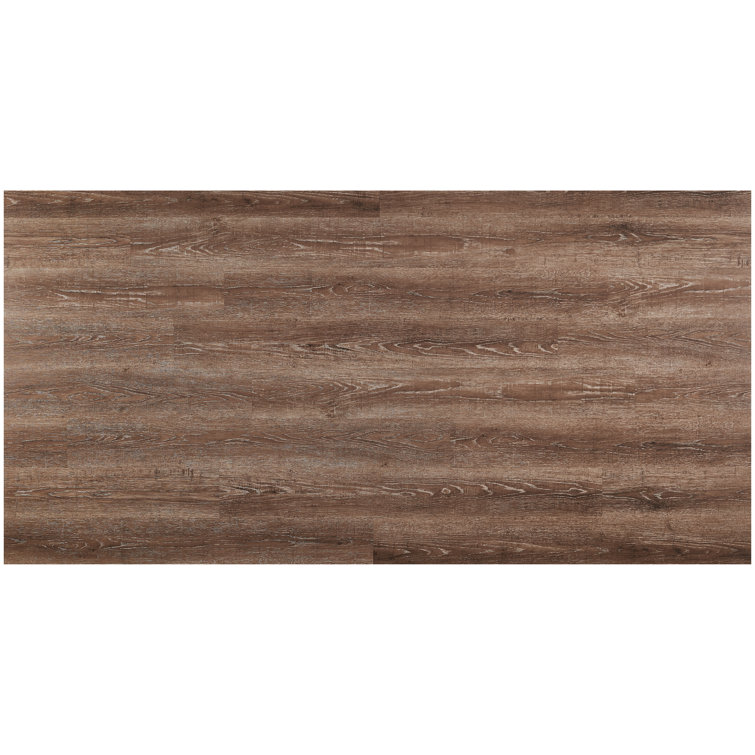 Metro Oak Brown 6'' x 48'' Waterproof Vinyl Plank Flooring