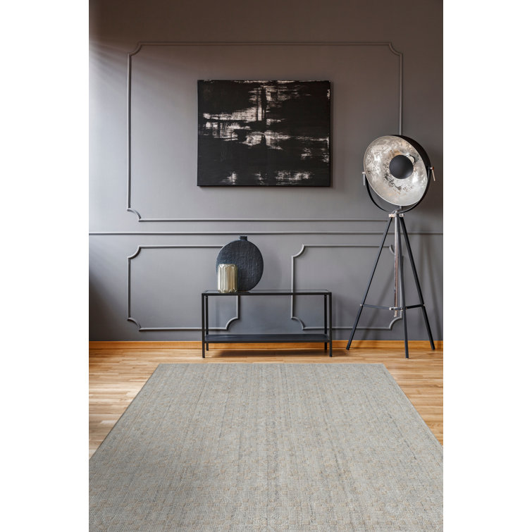 Gray Hand-Tufted Recycled PET Indoor/Outdoor Rug 3' x 5'