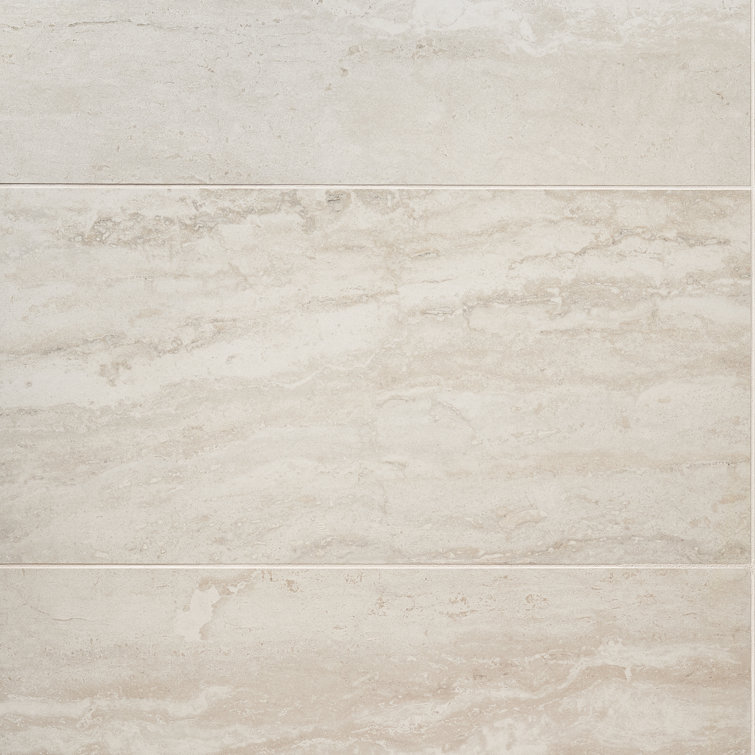 Essential Beige 12" x 24" Porcelain Wall & Floor Tile