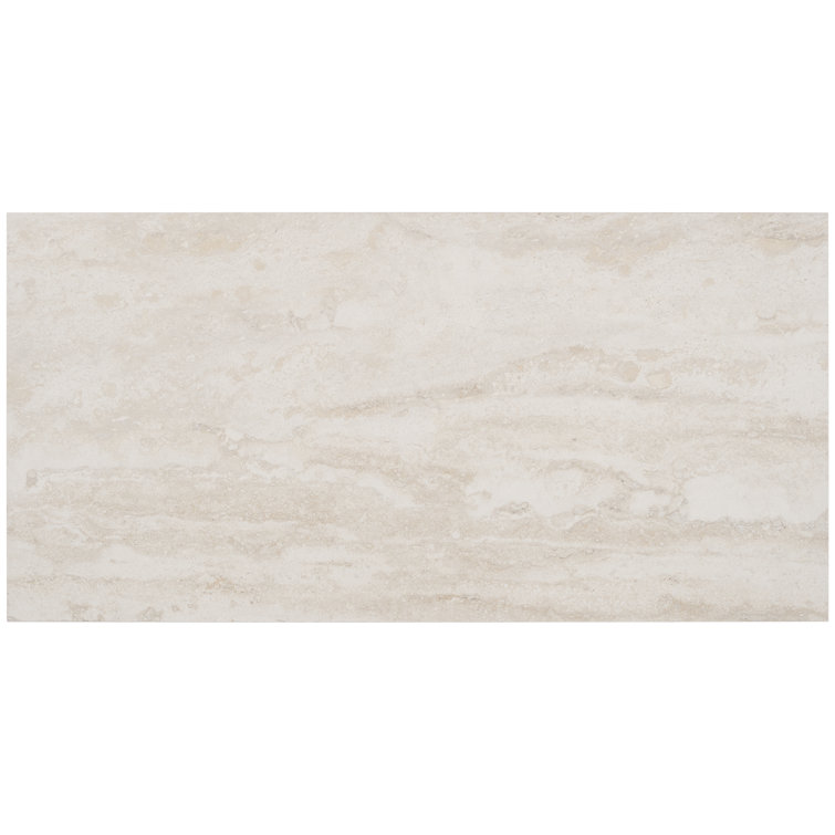 Essential Beige 12" x 24" Porcelain Wall & Floor Tile