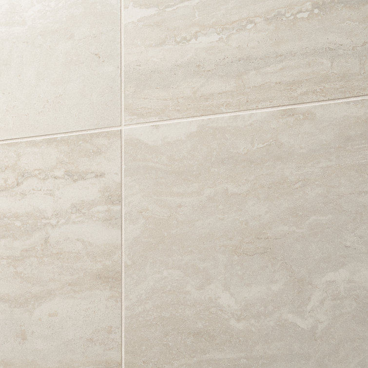 Essential Beige 12" x 24" Porcelain Wall & Floor Tile