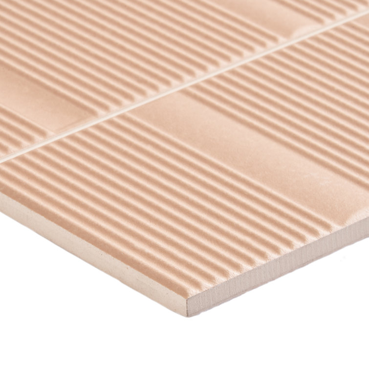 Clay 8'' x 16'' Matte Ceramic Wall Tile