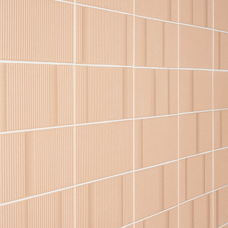 Clay 8'' x 16'' Matte Ceramic Wall Tile