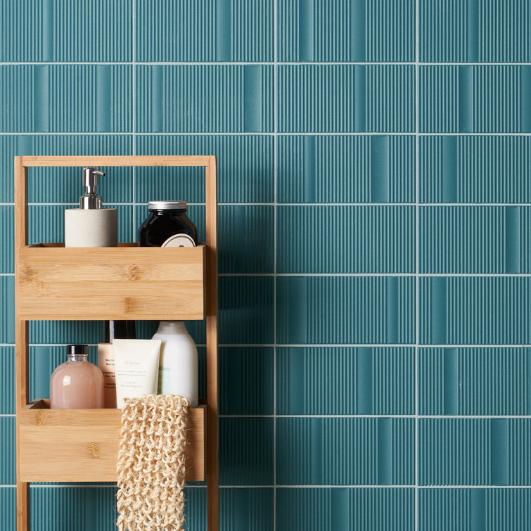 Battlefront Matte Green Ceramic Wall Tile 8'' x 16''