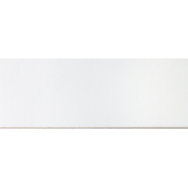 Harrow White Matte Ceramic 3" x 9" Subway Wall Tile