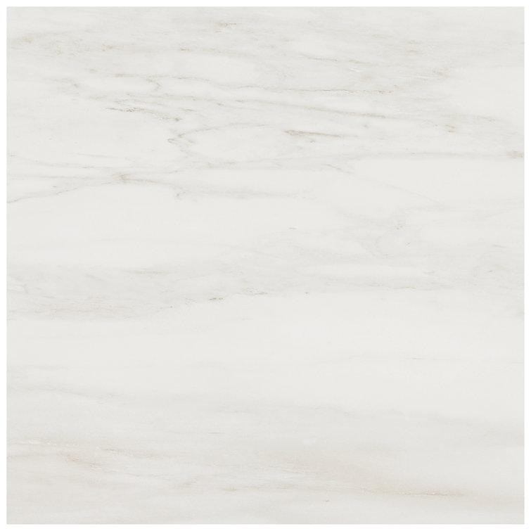 Dolomite Snow Matte White Large Format Porcelain Floor and Wall Tile