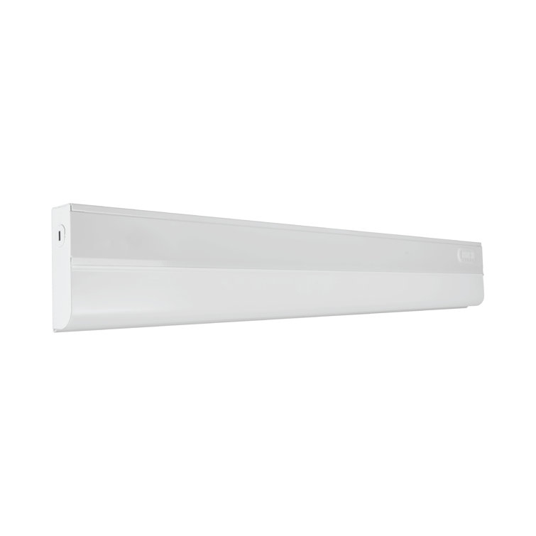 24-Inch White Adjustable LED Under Cabinet Light Bar