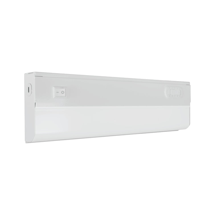 12-Inch White Adjustable LED Under Cabinet Light Bar