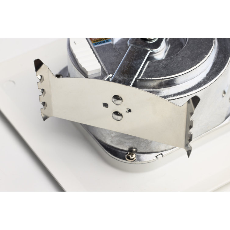 White Aluminum 4" Square LED Retrofit Downlight