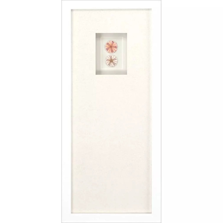 White Coastal Mixed Media Framed Wall Art Set of 4