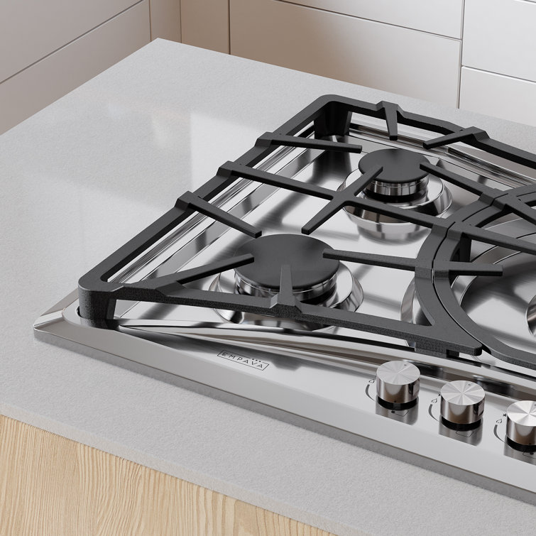 Empava 36" Stainless Steel 5 Burner Gas Cooktop