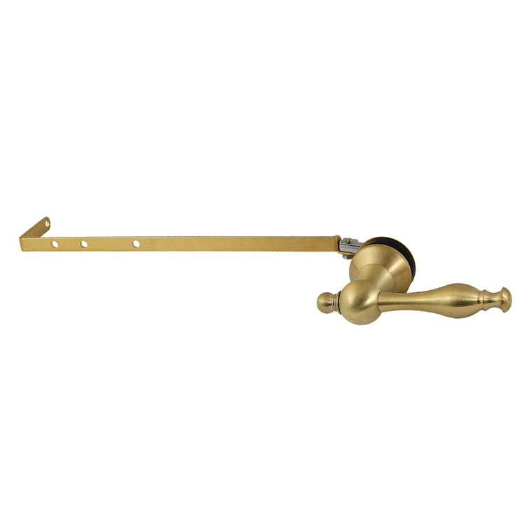 Brushed Brass Universal Fit Toilet Tank Flush Lever