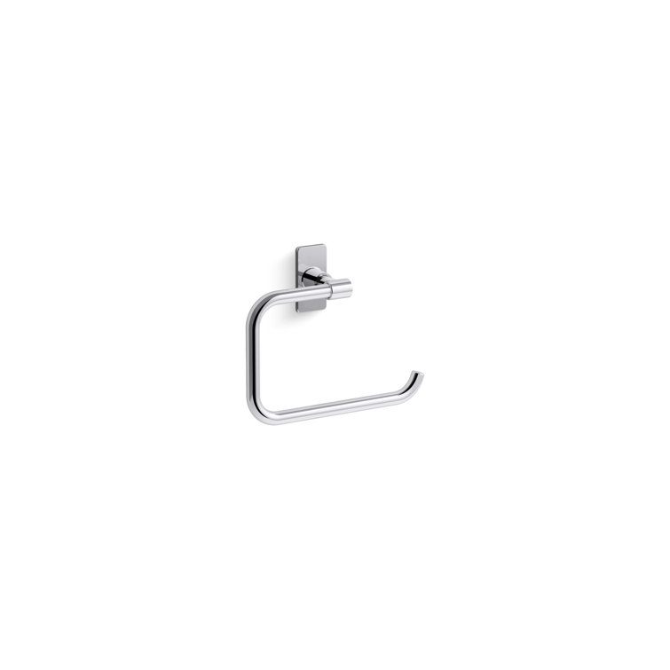 Polished Chrome Wall Mounted Towel Ring