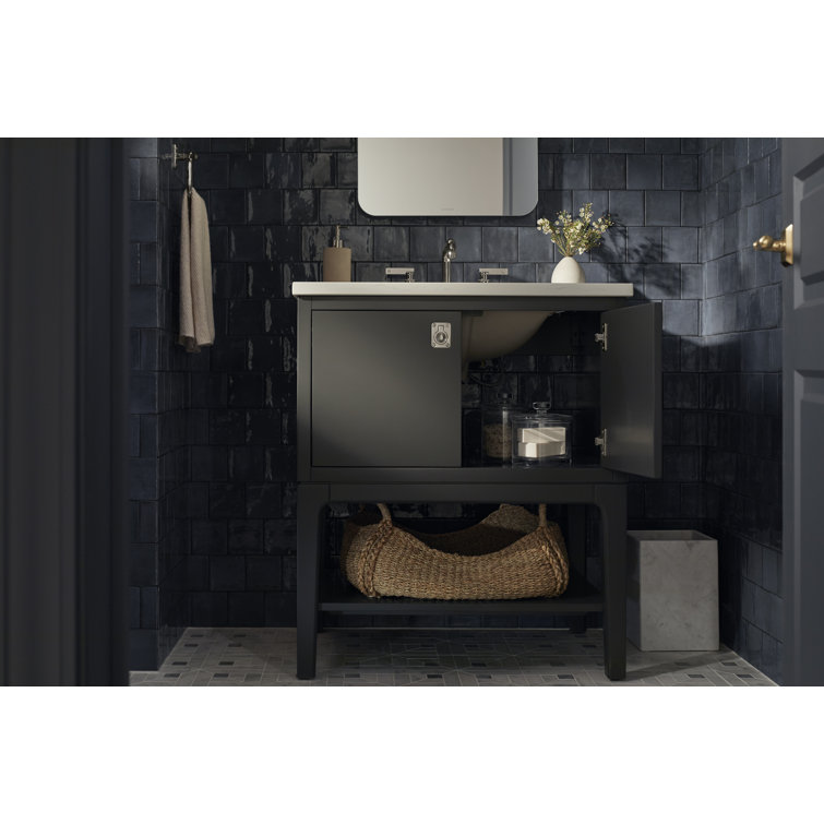 Seagrove Light Clay 36" Bathroom Vanity with Quartz Top