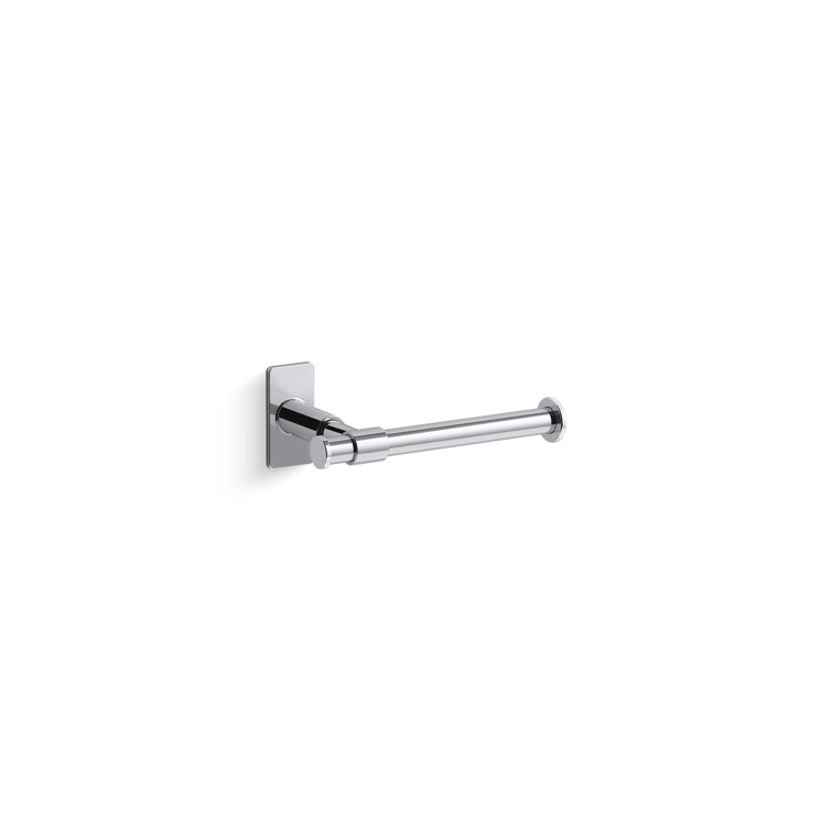 Polished Chrome Wall Mounted Toilet Paper Holder