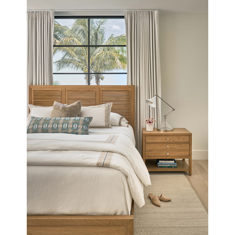 Sand Dune 2-Drawer Nightstand with USB Ports
