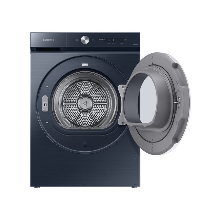 Brushed Navy 7.8 cu. ft. Front Load Electric Dryer with AI Optimal Dry