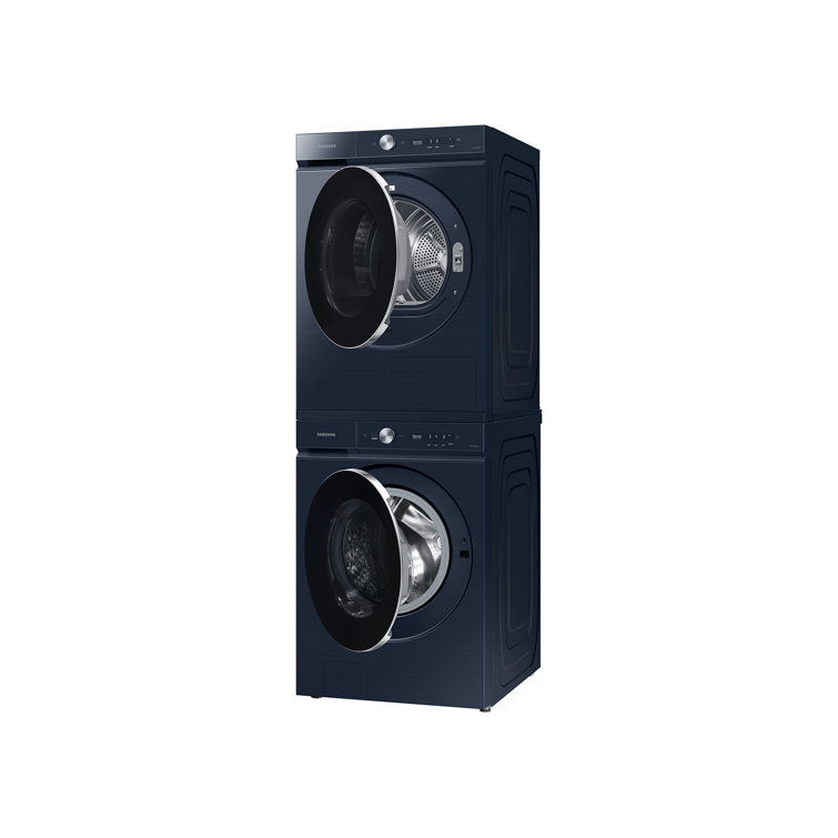 Brushed Navy 7.8 cu. ft. Front Load Electric Dryer with AI Optimal Dry