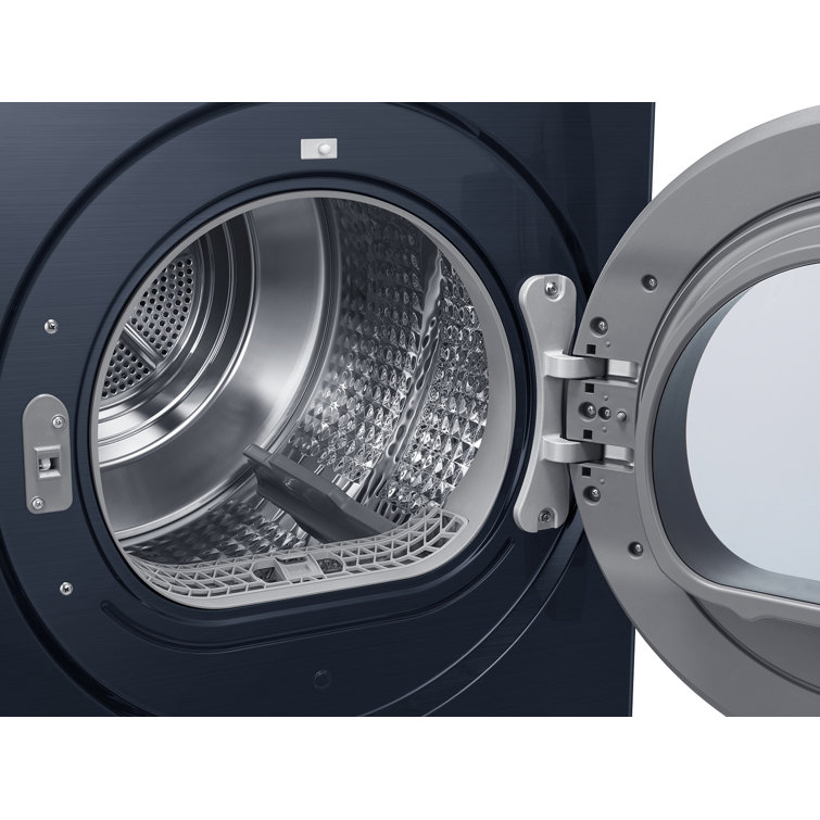 Brushed Navy 7.8 cu. ft. Front Load Electric Dryer with AI Optimal Dry