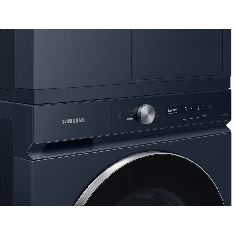Brushed Navy 7.8 cu. ft. Front Load Electric Dryer with AI Optimal Dry