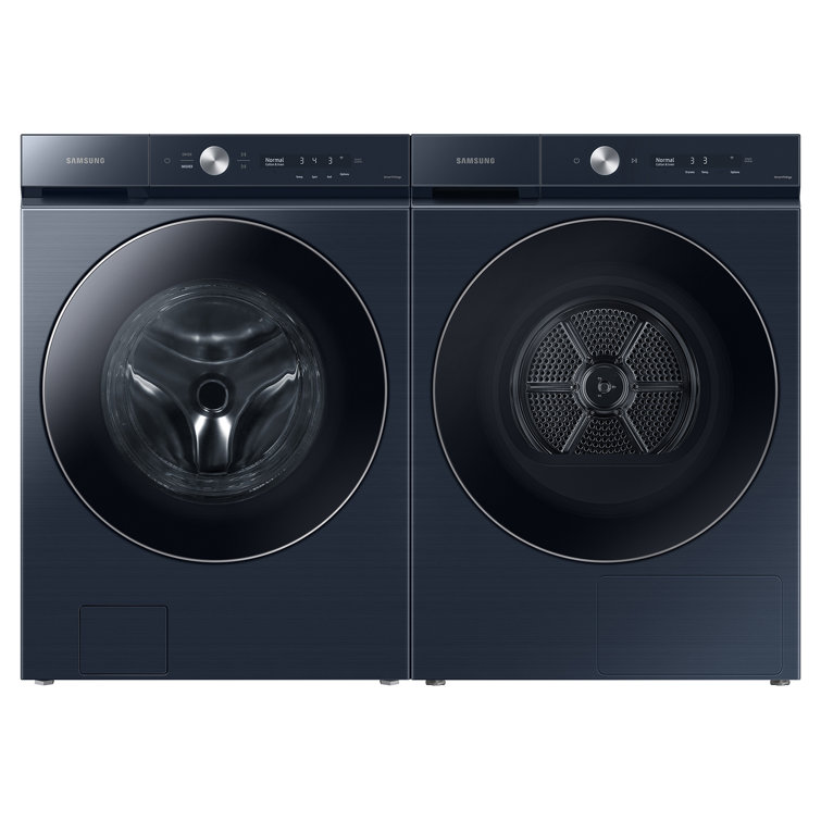 Brushed Navy 7.8 cu. ft. Front Load Electric Dryer with AI Optimal Dry