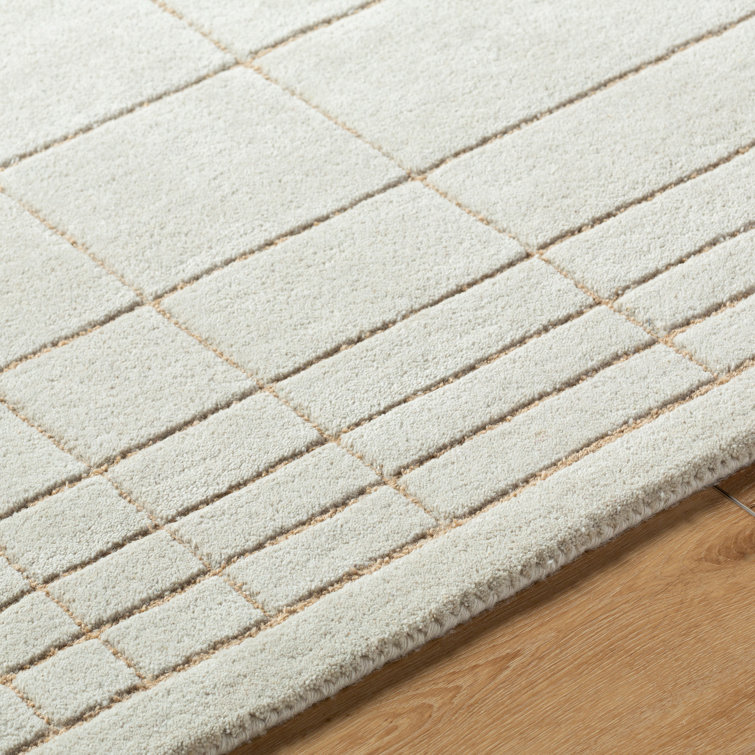 Mallory Gray Hand-Tufted Wool 8' x 10' Area Rug