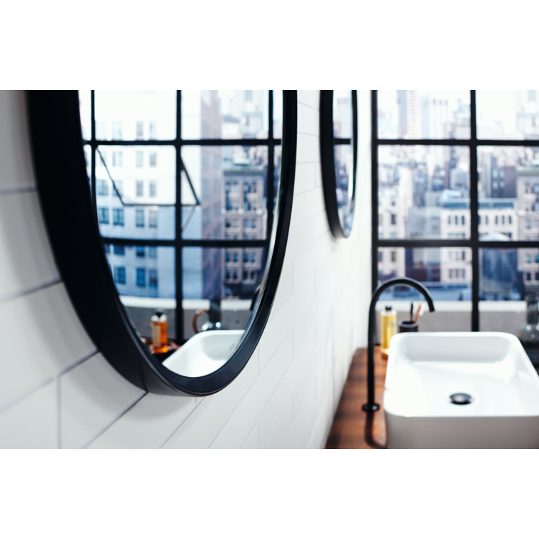 Tall Chrome Solid Brass Single Hole Vessel Faucet