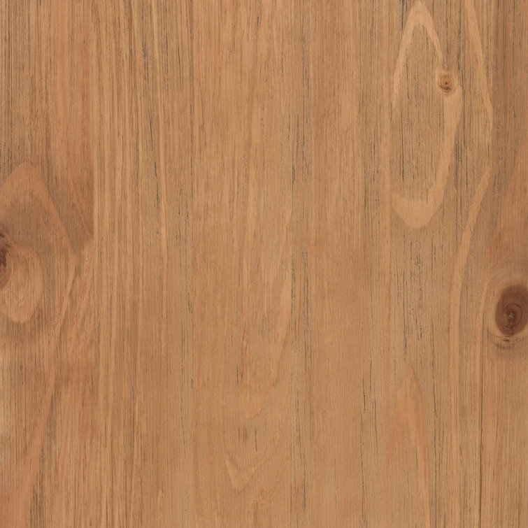 Natural Brown Pine Wood 2-Door Cane Accent Cabinet