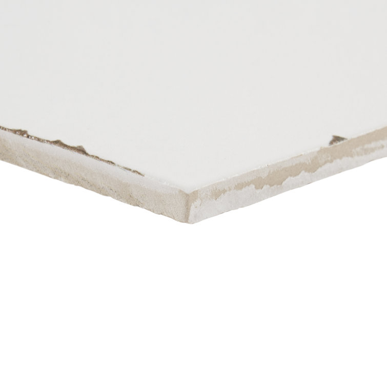 White Matte Porcelain Hexagon Tile for Indoor/Outdoor Use