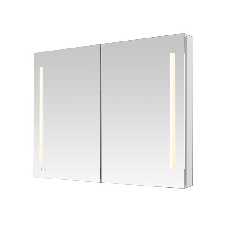 Signature Royale 48" x 30" LED Lighted Medicine Cabinet with Defogger