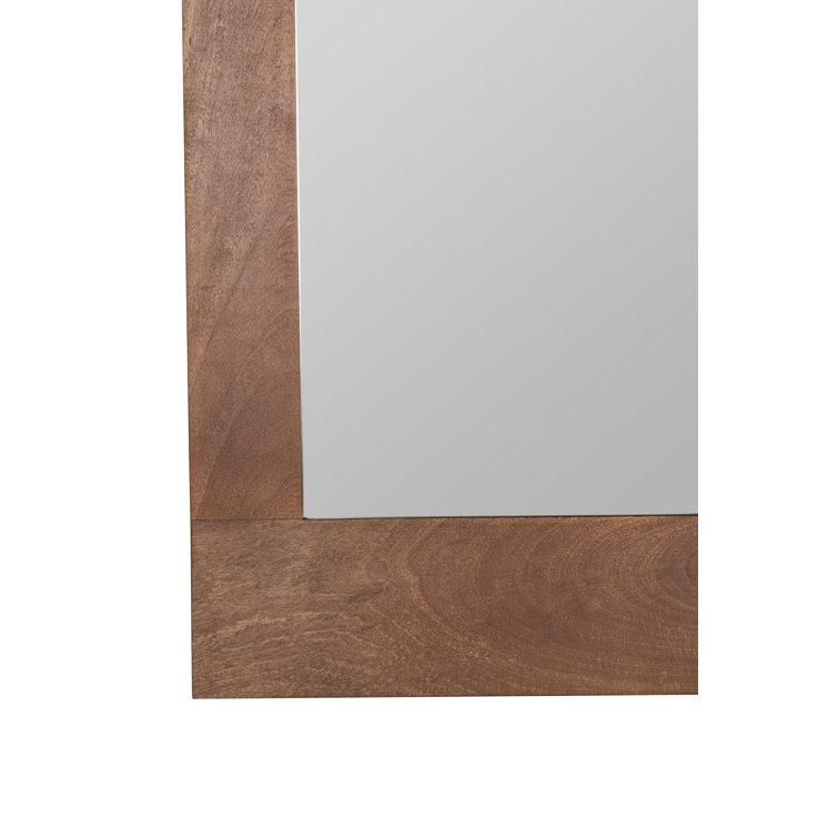 Penny 29'' H Hand-Finished Wood Wall Mirror