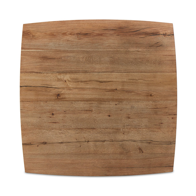 Natural Oak Square Coffee Table with Storage