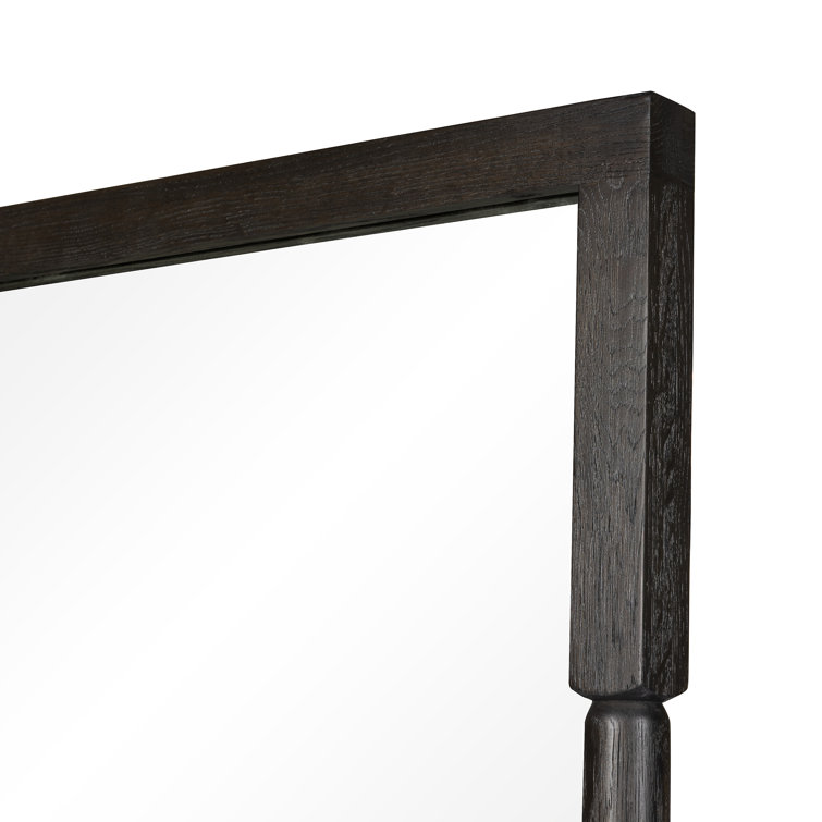 Concord Charcoal Oak Rectangular Floor Mirror
