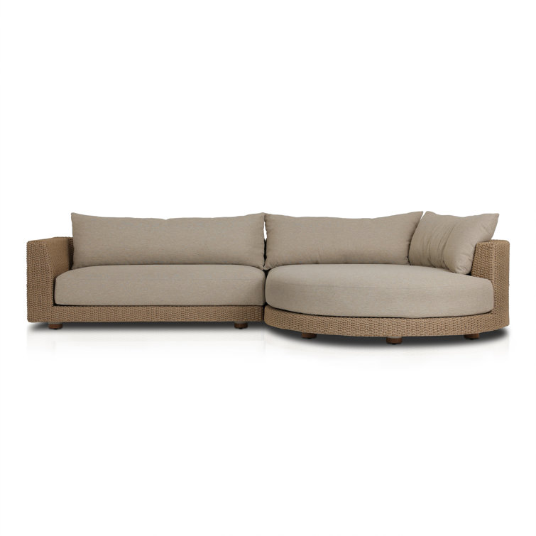 Casa Cream Modular Wicker and Rattan Sectional Sofa