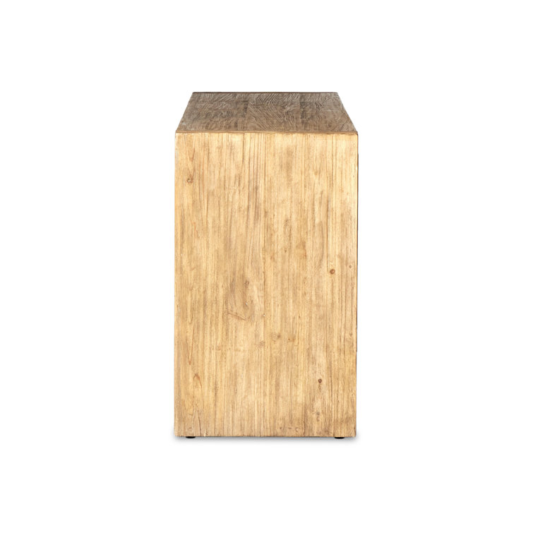 Briarbrook 94'' Distressed Light Pine Sideboard