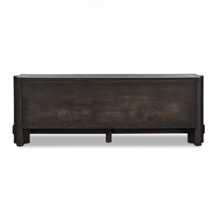 Arley 89'' Dark Brown Solid and Engineered Wood Sideboard