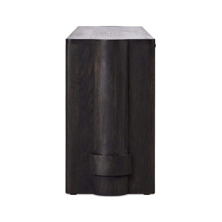 Arley 89'' Dark Brown Solid and Engineered Wood Sideboard