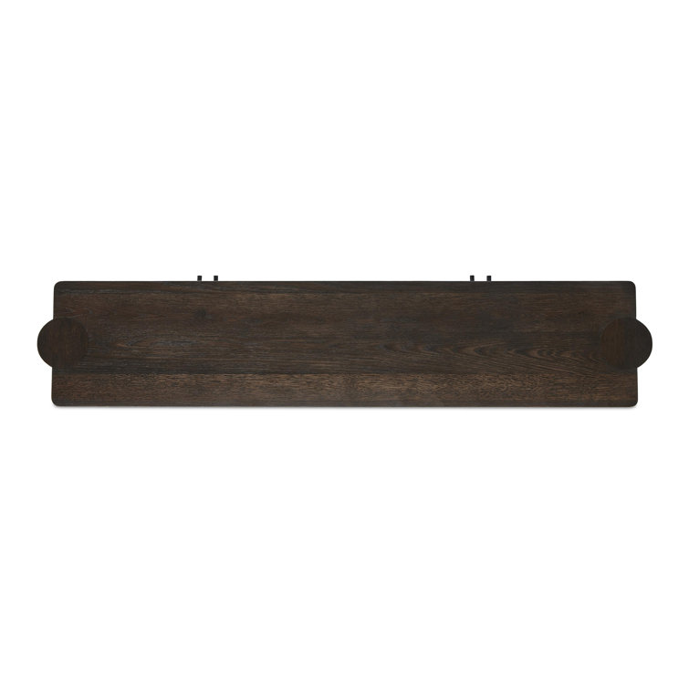 Arley 89'' Dark Brown Solid and Engineered Wood Sideboard