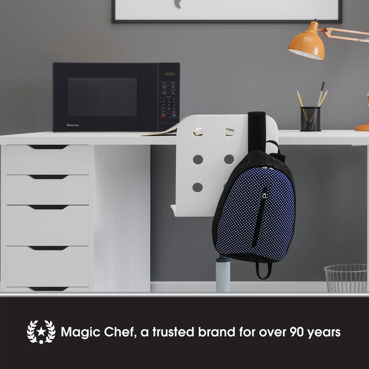 Magic Chef Black 1.1 Cubic Feet Countertop Microwave Oven