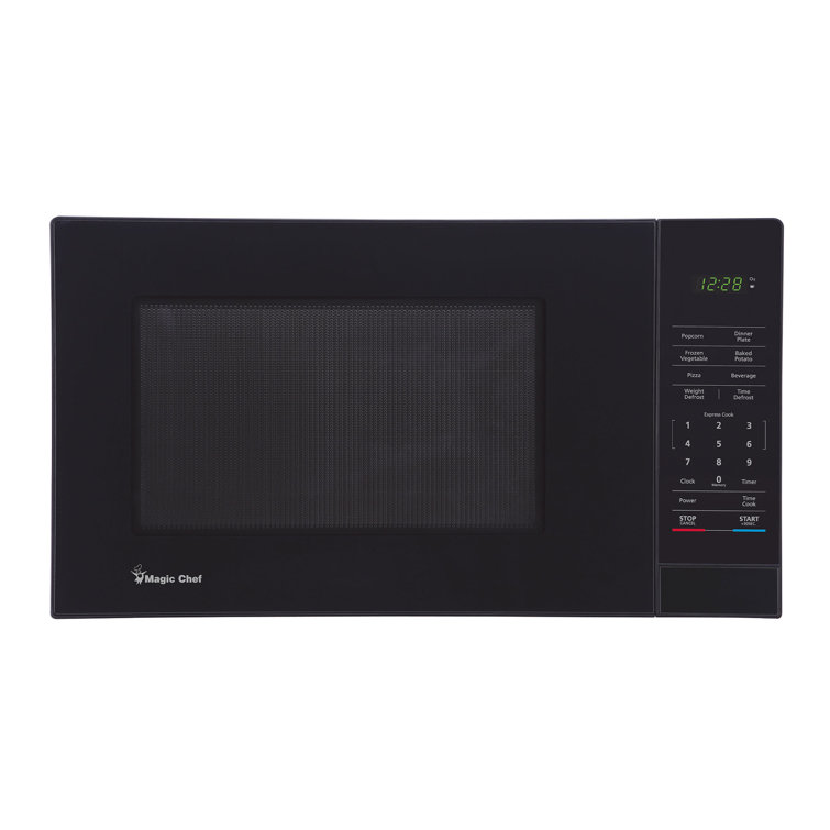 Magic Chef Black 1.1 Cubic Feet Countertop Microwave Oven