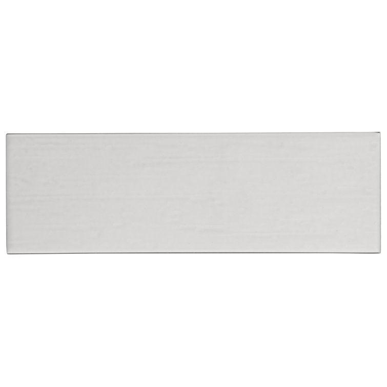 Matte White 3" x 9" Porcelain Subway Wall & Floor Tile